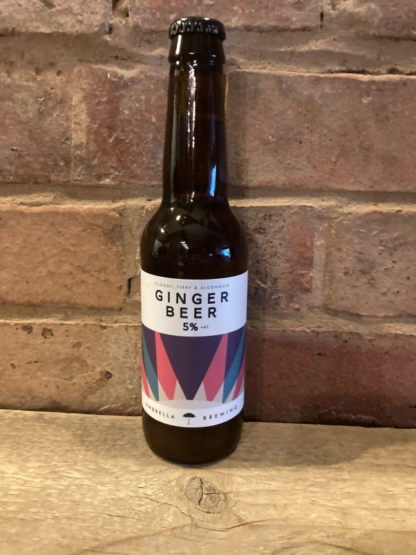 Umbrella ginger beer