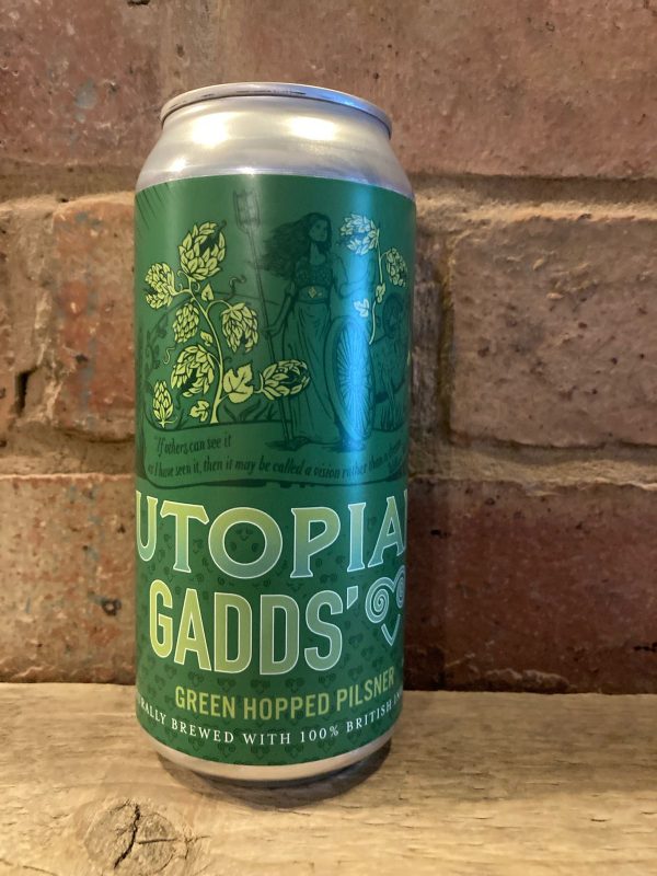 Utopian green hop pilsner